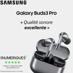Ecouteurs Galaxy Buds 3 Pro Blanc
