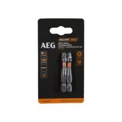 Embouts de vissage balistiques renforcés AEG - 50 mm - 2 pcs - PZ2