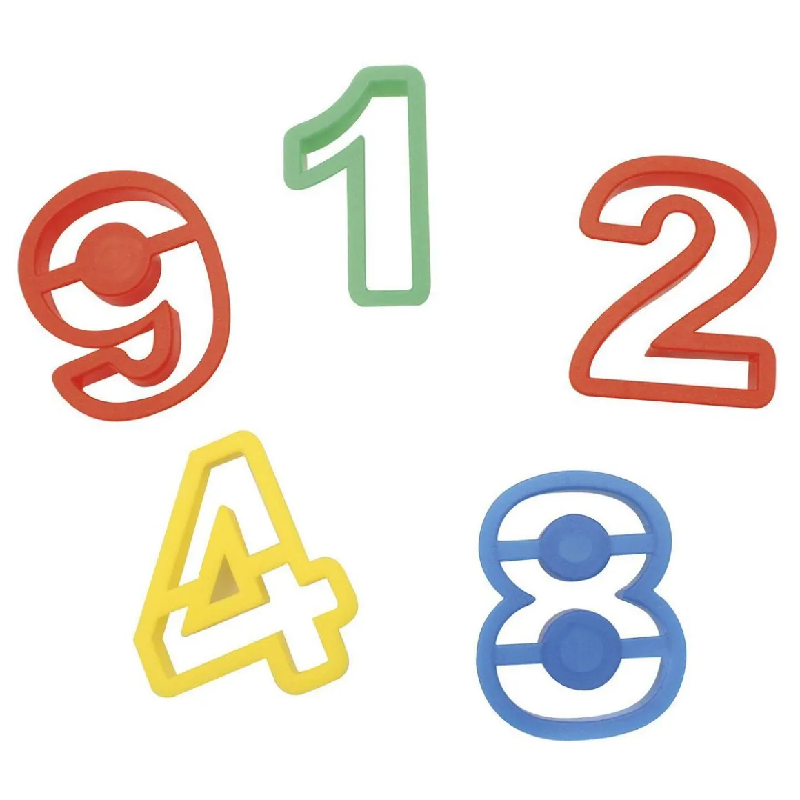 Emporte-pièces Alphabet + Chiffres pour pâte à modeler