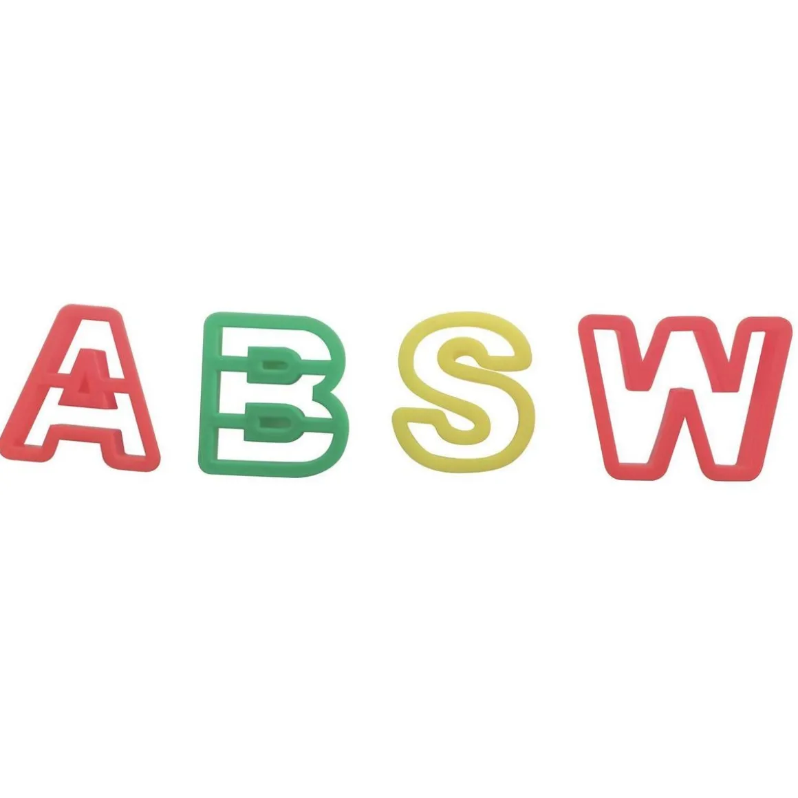 Emporte-pièces Alphabet + Chiffres pour pâte à modeler