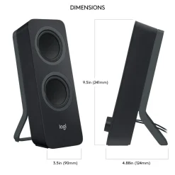 Enceinte Bluetooth pour ordinateur Z207- Noir