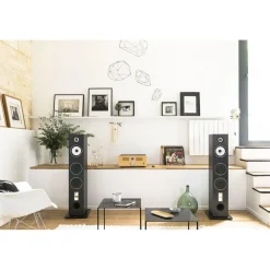 Enceinte colonne Antal esprit EZ bois noir