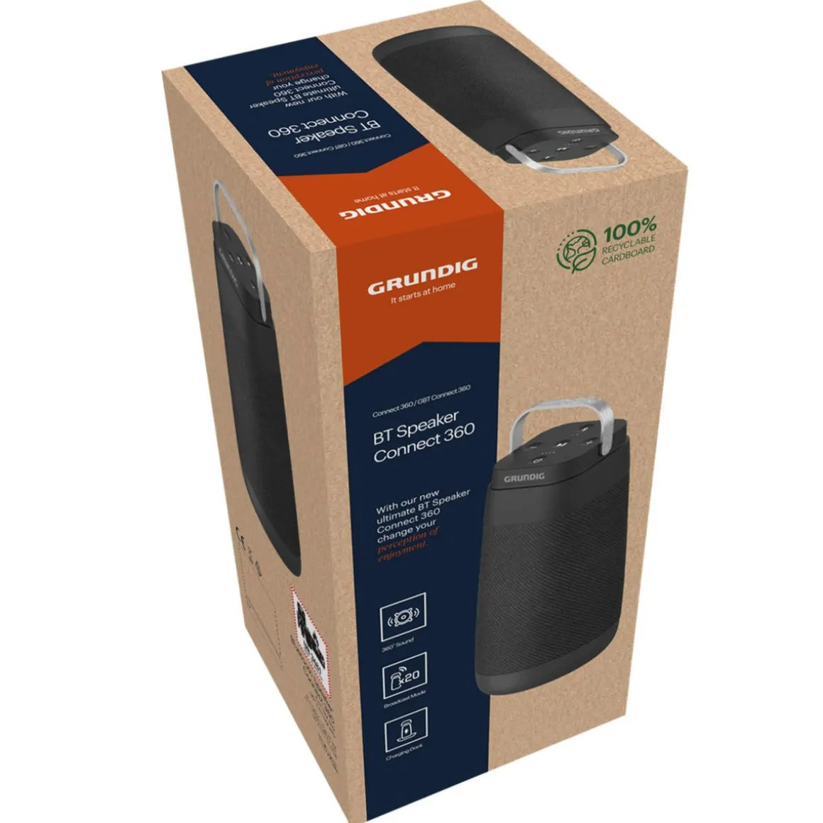 Enceinte portable Connect 360 - Noir