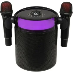 Enceinte portable Q1894 Karaoké et Micro - Noir