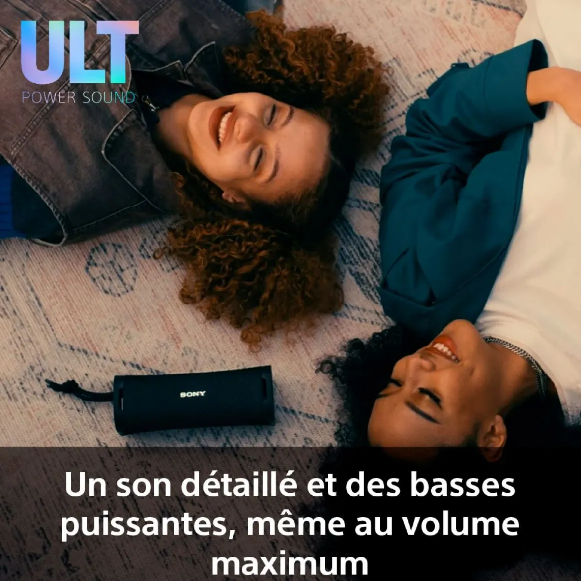 Enceinte portable sans fil Sony Bluetooth ULT Field 1 - Noir