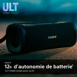 Enceinte portable sans fil Sony Bluetooth ULT Field 1 - Noir