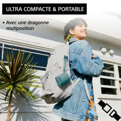 Enceinte sans fil Bluetooth Ultra portable SRS-XB100 - Bleu