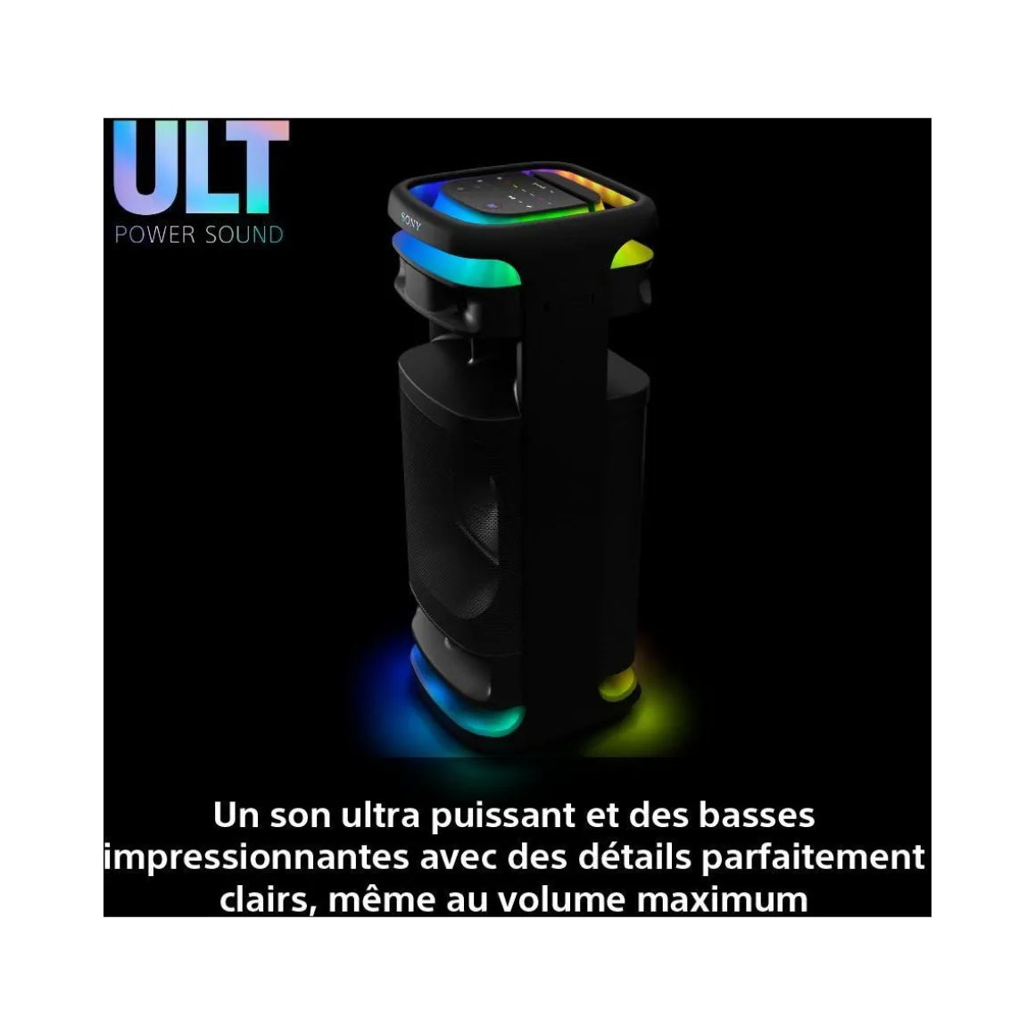 Enceinte sono ULT TOWER 10 Noir