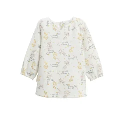 Ensemble bébé robe et legging en molleton Emilie