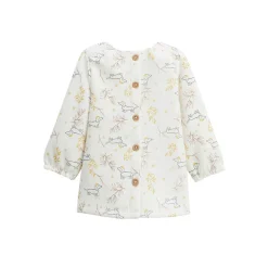 Ensemble bébé robe et legging en molleton Emilie