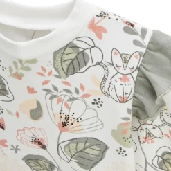 Ensemble bébé sweat en molleton et legging Lily