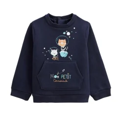 Ensemble bébé sweat-shirt en molleton et pantalon Mon Petit Cosmonaute
