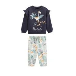 Ensemble bébé sweat-shirt et pantalon en molleton Holamuchacha