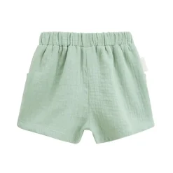 Ensemble bébé t-shirt et short en gaze de coton Frimousse