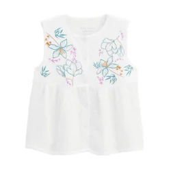Ensemble bébé t-shirt et short en gaze de coton Patroika