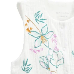 Ensemble bébé t-shirt et short en gaze de coton Patroika