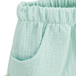 Ensemble bébé t-shirt et short en gaze de coton Patroika