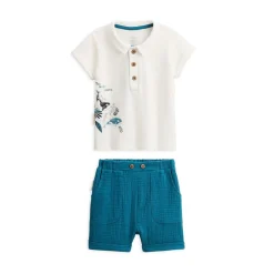 Ensemble bébé t-shirt et short Magic Ocean