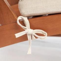 Ensemble de 2 fauteuils relax de jardin avec repose-pied coussins assise