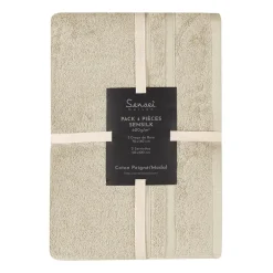 Ensemble de bain 4 pièces 600 g/m² SENSILK