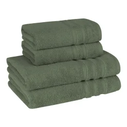 Ensemble de bain 4 pièces 600 g/m² SENSILK