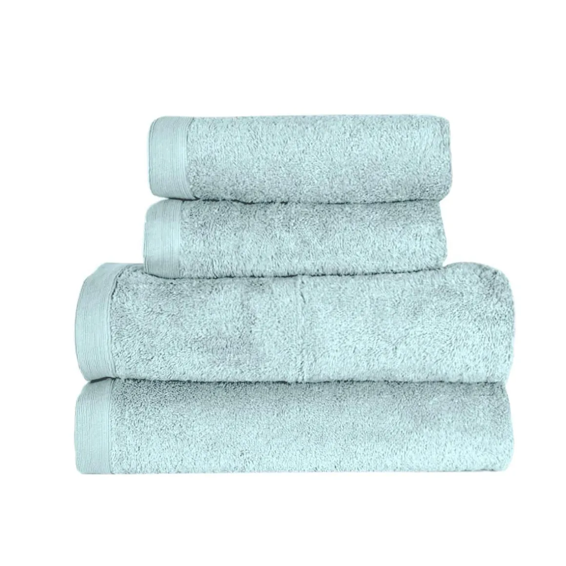 Ensemble de bain 4 pièces 500 g/m² STUDIO (2 draps de bain + 2 serviettes de toilette)