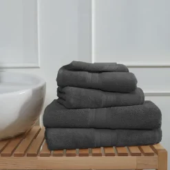 Ensemble de bain 4 pièces (2 draps de bain + 2 serviettes de toilette) LUXURY