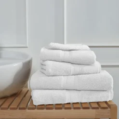 Ensemble de bain 4 pièces (2 draps de bain + 2 serviettes de toilette) LUXURY
