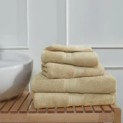 Ensemble de bain 4 pièces (2 draps de bain + 2 serviettes de toilette) LUXURY