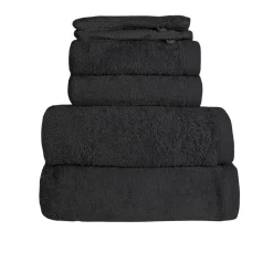 Ensemble de bain 6 pièces 500 g/m² STUDIO (2 draps de douche +2 serviettes de toilette + 2 gants)