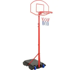 Ensemble de basket portable réglable 200 236 cm