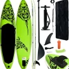 Ensemble de planche SUP gonflable 305x76x15 cm Vert