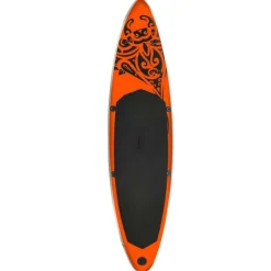 Ensemble de planche SUP gonflable 305x76x15 cm orange