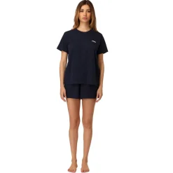 Ensemble de pyjama court femme Navy