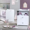 Ensemble Lit bébé 60x120 cm + commode à langer NEW NAO