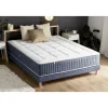 Ensemble Literie 30 cm accueil mémoire de forme + ressorts ensachés 140x190 cm KING STYLE