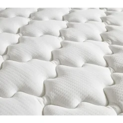 Ensemble matelas 792 Ressorts 7 zones Face hiver/été + sommier vert Céladon 160x200 cm HYGGE