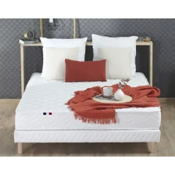 Ensemble Matelas Mousse réversible + Sommier 140x190 cm STRATUS