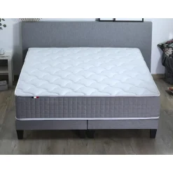 Ensemble Matelas Ressort 7 zones + Sommier 2 x 90 x 200 cm MAX