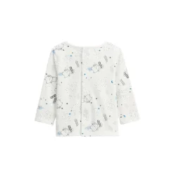 Ensemble salopette bébé en molleton et t-shirt Chatmallow