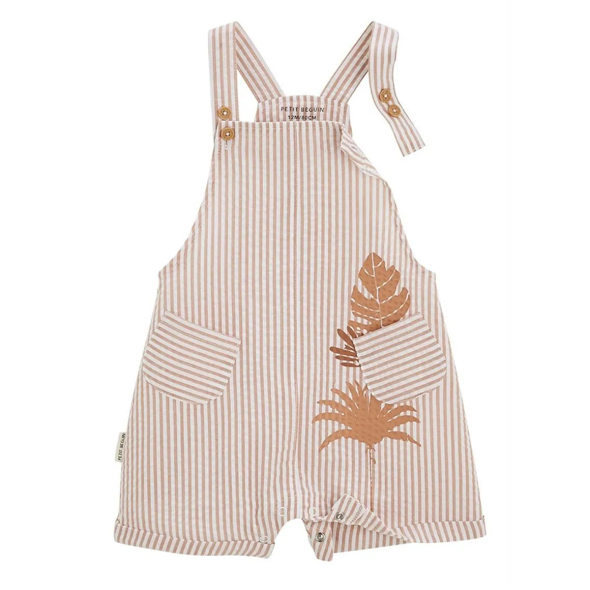 Ensemble salopette bébé et t-shirt Oasis