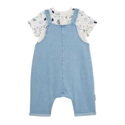Ensemble salopette bébé et t-shirt Elliot