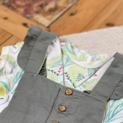 Ensemble salopette bébé et t-shirt Flow