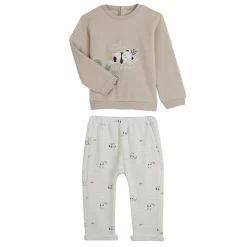 Ensemble sweat et pantalon bébé mixte en molleton Mini Panda
