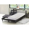 Ensemble TPR tous plots réglables + Matelas Mousse 2x90x200 cm MEMORYLUX