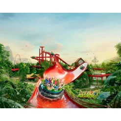 Entrée au Parc Bellewaerde en 2024 pour 1 adulte et 1 enfant - Coffret Cadeau Sport & Aventure