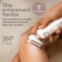 Epilateur rechargeable - SILK9-0113D