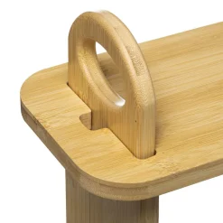 Etagère démontable 1 niveaux en bambou