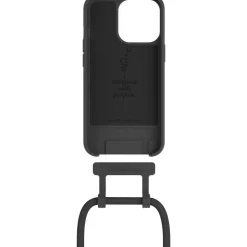 Etui avec cordon iPhone 14 Pro Max Tour de cou noir