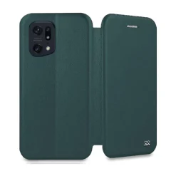 Etui Oppo Find X5 Pro Etui Cuir Kaki
